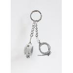 Брелок Наручники з пряжкою Білий - мініатюра 1