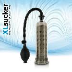 Вакуумна помпа XLsucker Penis Pump Black для члена довжиною до 18см, діаметр до 4 см - мініатюра 1