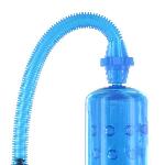 Вакуумна помпа XLsucker Penis Pump Blue для члена довжиною до 18см, діаметр до 4 см - мініатюра 2