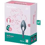 Ерекційне смарт-віброкільце ласо з регулюванням розміру Satisfyer Bullseye Dark Blue - мініатюра 2