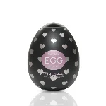 Мастурбатор-яйце Tenga Egg Lovers (сердечки) - мініатюра 1