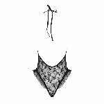 Боді монокіні з глибоким декольте Passion OTAVIA BODY L/XL, black - мініатюра 4