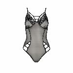Боді Passion MELANIA BODY L/XL, black - мініатюра 3
