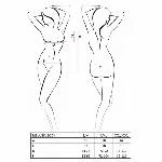 Боді Passion MELANIA BODY L/XL, black - мініатюра 5