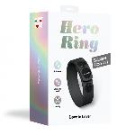 Регульоване ерекційне кільце на кнопках Love To Love HERO RING - BLACK ONYX - мініатюра 3