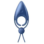 Ерекційне віброкільце-ласо з регулюванням розміру Satisfyer Sniper Blue - мініатюра 1