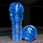 Мастурбатор Fleshlight Turbo Thrust Blue Ice (імітатор мінету) - мініатюра 4
