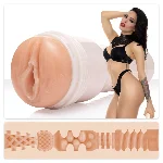 Мастурбатор Fleshlight Girls: Kissa Sins - Insatiable, зі зліпка вагіни, дуже ніжний - мініатюра 1