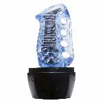Мастурбатор Fleshlight Fleshskins Grip Blue Ice, надійна фіксація на руці, відмінно для пар та мінета - мініатюра 6