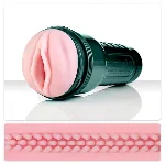 Мастурбатор з вібрацією Fleshlight Vibro Pink Lady Touch, три віброкулі, стимулювальний рельєф - мініатюра 1