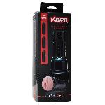 Мастурбатор з вібрацією Fleshlight Vibro Pink Lady Touch, три віброкулі, стимулювальний рельєф - мініатюра 4
