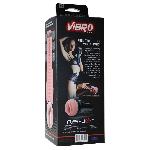 Мастурбатор з вібрацією Fleshlight Vibro Pink Lady Touch, три віброкулі, стимулювальний рельєф - мініатюра 6