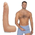 Фалоімітатор Doc Johnson Signature Cocks Dan Damage 10 inch UltraSkyn - мініатюра 3