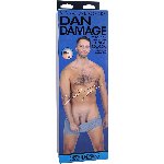 Фалоімітатор Doc Johnson Signature Cocks Dan Damage 10 inch UltraSkyn - мініатюра 5
