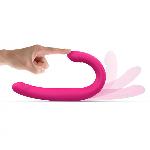 Вібратор-пульсатор двосторонній Dorcel ORGASMIC DOUBLE DO - мініатюра 2