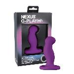 Вібромасажер простати Nexus G-Play Plus L Purple, макс діаметр 3,5 см, перезаряджається - мініатюра 3