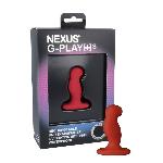 Вібромасажер простати Nexus G-Play Plus S Red, макс діаметр 2,3 см, перезаряджуваний - мініатюра 3