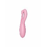 Кліторальний смарт-вібратор Satisfyer Threesome 4 Pink з трьома пальчиками - мініатюра 3