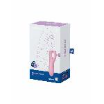 Кліторальний смарт-вібратор Satisfyer Threesome 4 Pink з трьома пальчиками - мініатюра 2