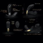 Універсальний вібратор з перлинним масажем Dorcel TWIST DELIGHT - мініатюра 2