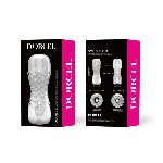 Мастурбатор Dorcel Double OO, двосторонній, два рельєфи - мініатюра 4