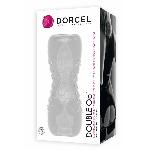 Мастурбатор Dorcel Double OO, двосторонній, два рельєфи - мініатюра 2