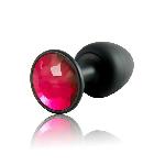 Анальна пробка Dorcel Geisha Plug Ruby M з кулькою всередині, створює вібрації, макс. діаметр 3,2см - мініатюра 3