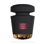 Мінівібромасажер Dorcel Wand Wanderful Black потужний, водонепроникний, 18 режимів роботи - мініатюра 1