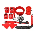 Набір для БДСМ 7в1 LY1003 Red - мініатюра 1