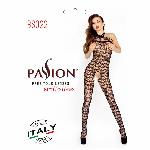 Бодістокінг Passion BS022 black, комбінезон - мініатюра 3