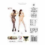 Розпродаж!!! Бодістокінг Passion BS022 white, комбінезон - мініатюра 2