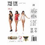 Бодістокінг Passion BS064 One Size, White, боді, закрите плече, відкритий доступ - мініатюра 4