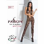 Сексуальний бодістокінг Passion BS065 One Size, Black, комбінезон, велика сітка - мініатюра 7