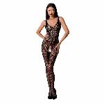 Бодістокінг Passion BS069 black, комбінезон, імітація панчіх і боді - мініатюра 3