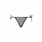 Трусики на зав'язочках з боків Passion Exclusive ZITA THONG S/M, black - мініатюра 3