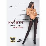 Еротичні колготки Passion TIOPEN 005 3/4 (60 den), nero, з вирізом, оригінальний пояс - мініатюра 5