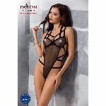 Боди-монокини Passion Exclusive HAGAR BODY XXL/XXXL, black - мініатюра 3