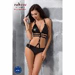 Боді монокіні під латекс Passion Exclusive LAMIS BODY XXL/XXXL, black - мініатюра 3