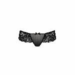 Трусики Passion Exclusive ABLA THONG S/M, black - мініатюра 5