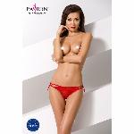 Трусики на зав'язочках з боків Passion Exclusive WARDA THONG L/XL, red - мініатюра 3