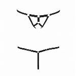 Трусики стрінги зі стреп Passion Exclusive ARMANDA THONG S/M, black - мініатюра 2