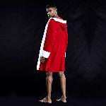 Чоловічий еротичний костюм "Звабливий Санта" One Size Red - мініатюра 4