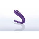 Вібратор для пар Satisfyer Double Classic Violet з одним моторчиком - мініатюра 3