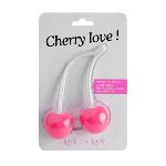 Вагінальні кульки Love To Love CHERRY LOVE, діаметр 3,5 см, маса 77 г - мініатюра 2