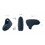 Вібратор на палець Dorcel MAGIC FINGER Black перезаряджуваний, 3 режими роботи - мініатюра 4