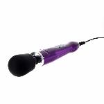 Вібромасажер DOXY Die Cast Purple, дуже потужний, живлення 220В, металевий корпус - мініатюра 2
