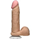 Фалоімітатор Doc Johnson The Realistic Cock 8 inch White - ULTRASKYN, Vack-U-Lock, діаметр 5,1 см - мініатюра 1