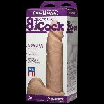 Фалоімітатор Doc Johnson Vac-U-Lock - 8 Inch ULTRASKYN Cock White, діаметр 5,1 см - мініатюра 4