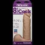 Фалоімітатор Doc Johnson Vac-U-Lock - 8 Inch ULTRASKYN Cock White, діаметр 5,1 см - мініатюра 5