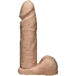 Фалоімітатор Doc Johnson Vac-U-Lock - 8 Inch ULTRASKYN Cock White, діаметр 5,1 см - мініатюра 1